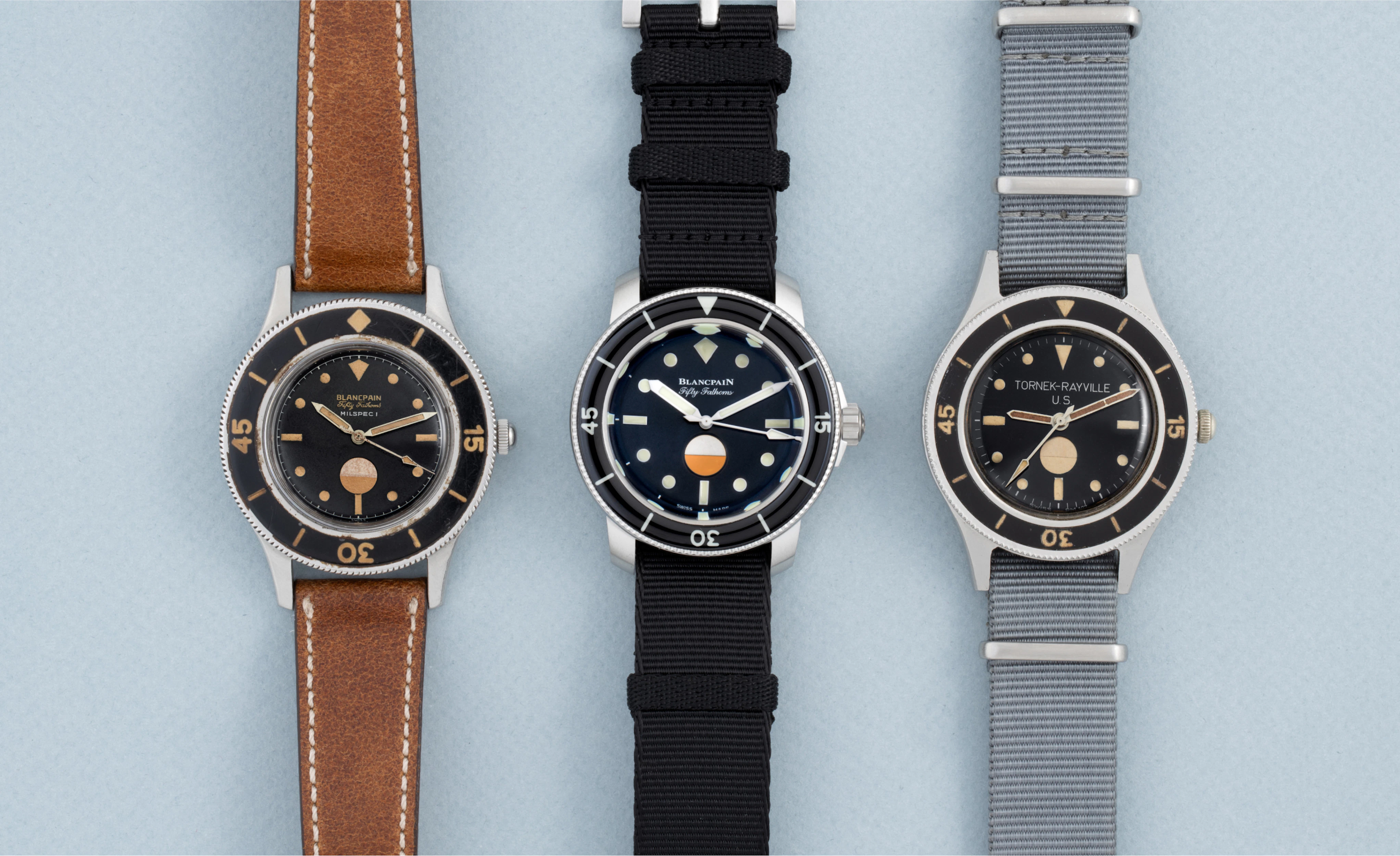 hodinkee blancpain fifty fathoms