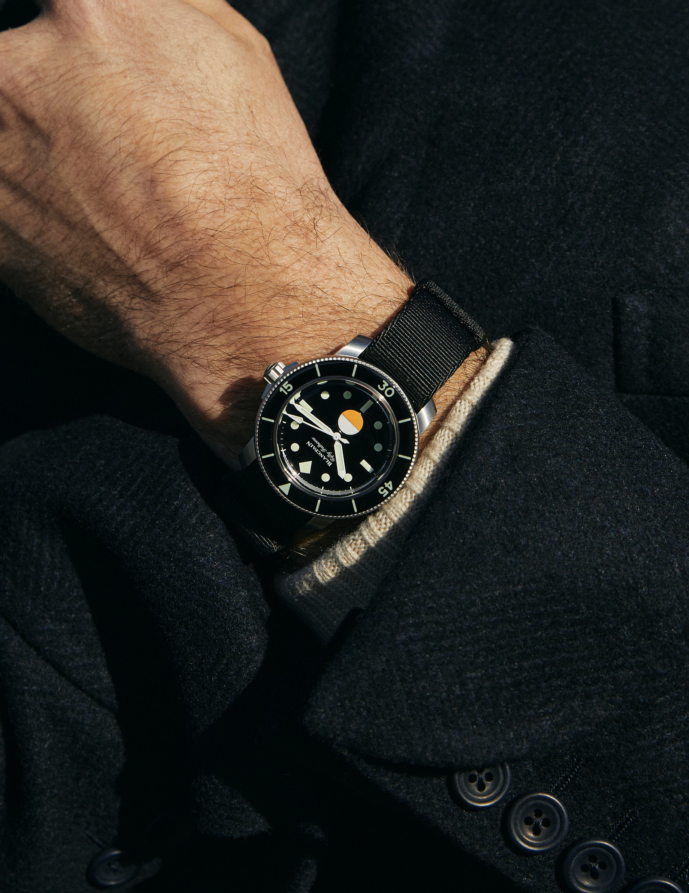 hodinkee blancpain fifty fathoms