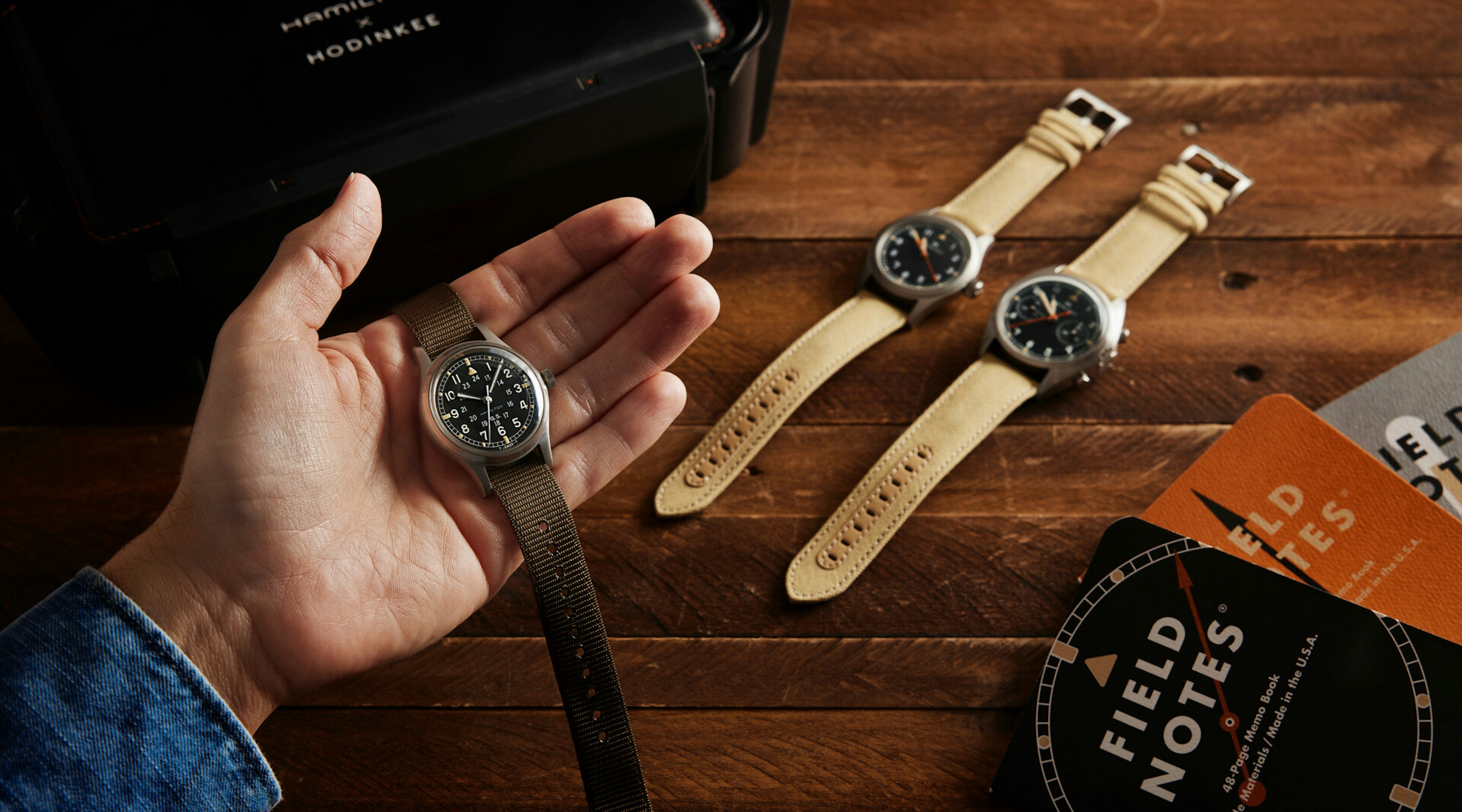 Hamilton Khaki Limited Edition Collection For Hodinkee HODINKEE hamilton-khaki-limited-edition-collection-for-hodinkee-hodinkee