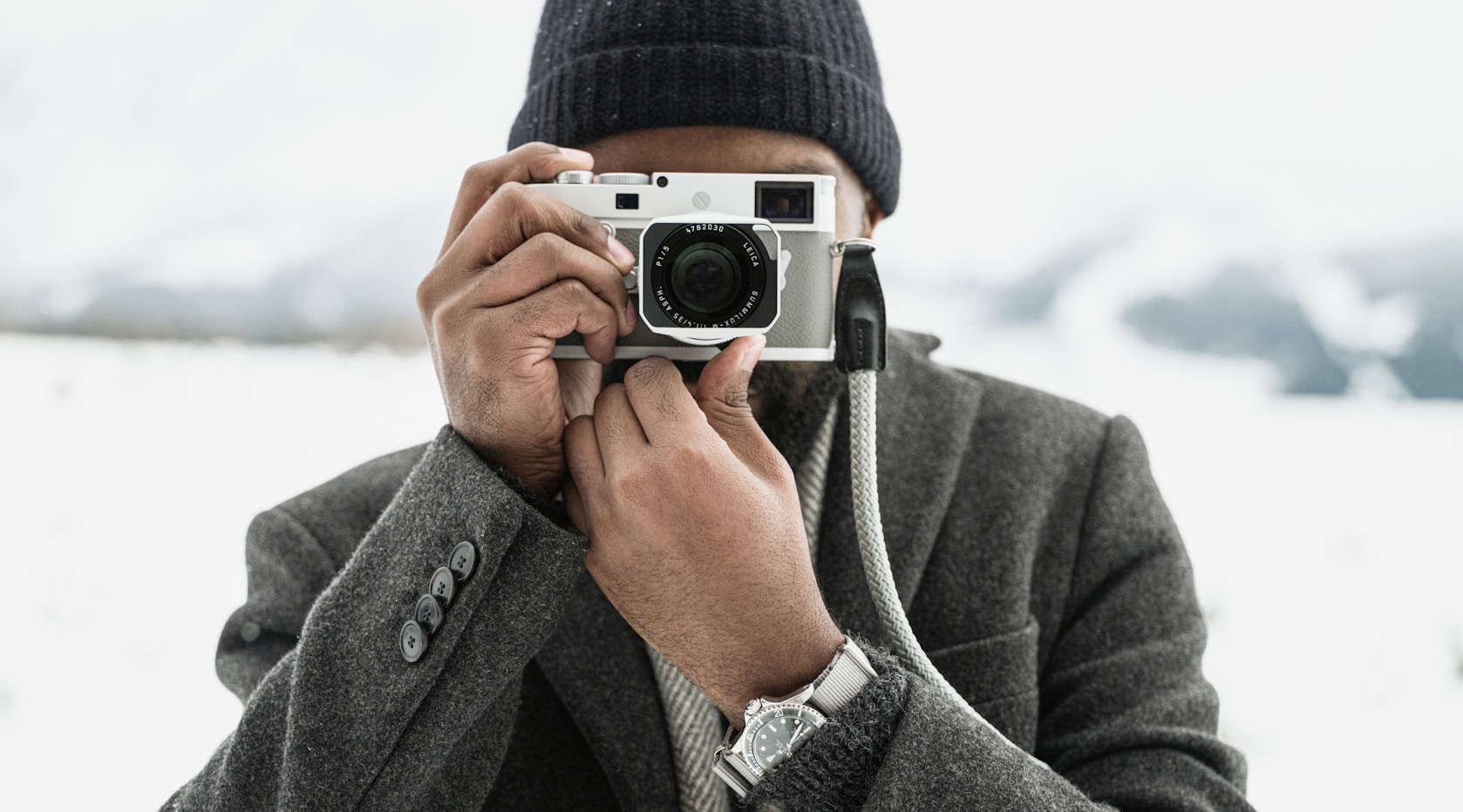 Meet Leica's newest limited-edition camera, the 'White' M10-P