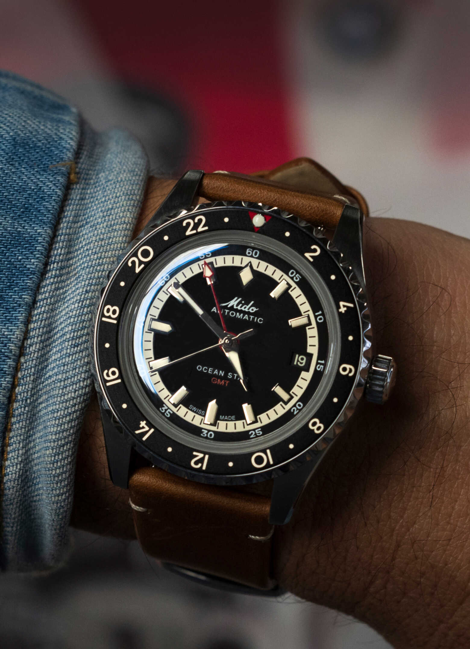 Ocean star best sale gmt mido